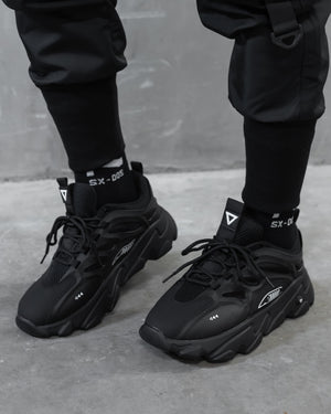 SN-Type 02A Black Sneakers (DMP)
