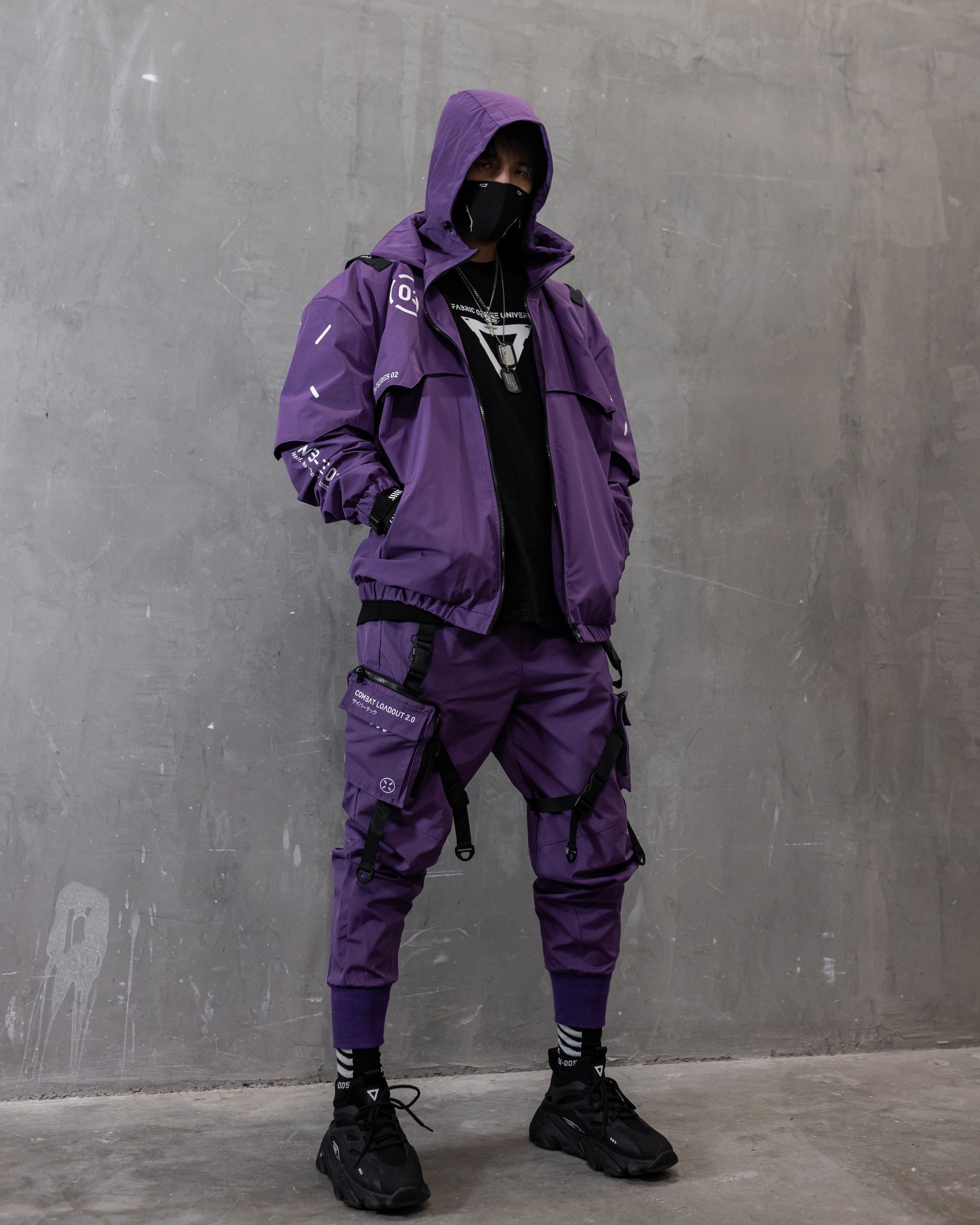 WB Type 03A Purple Windbreaker Fabric of the Universe