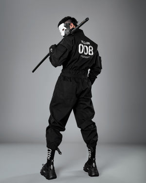 VJ-008 Black Villain Jumpsuit