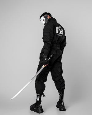 VJ-008 Black Villain Jumpsuit