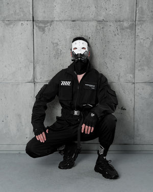 VJ-008 Black Villain Jumpsuit