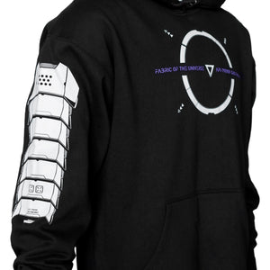 Griffin-0909 Black Purple Hoodie