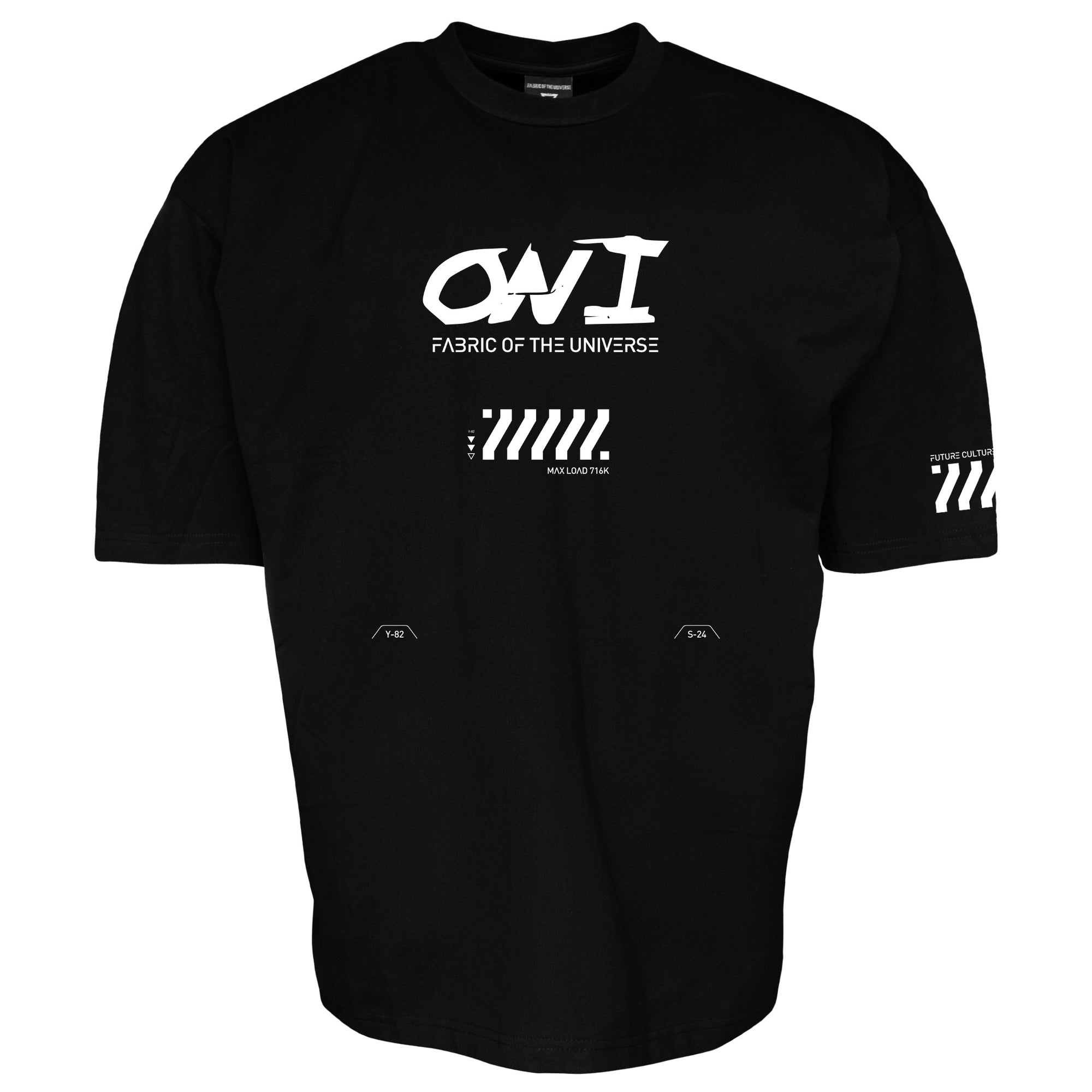 ONI 2.0 Black Oversized Short Sleeve T