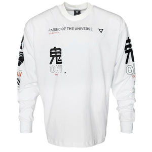 ONI White Long Sleeve T