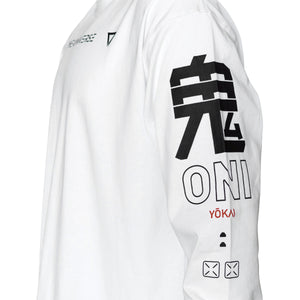 ONI White Long Sleeve T