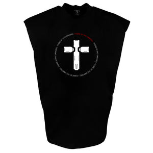 Reaper Black Oversized Sleeveless T