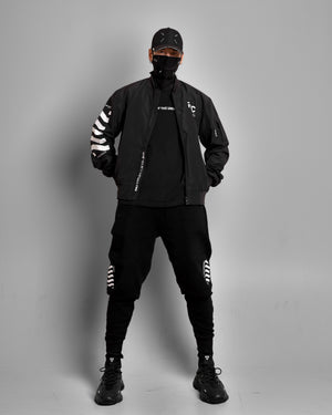 J-Type 003C Black Athletic Joggers