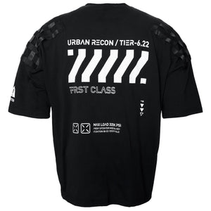 Urban Recon Black Oversized Short Sleeve