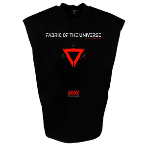 V3-S Black Red Oversized Sleeveless T