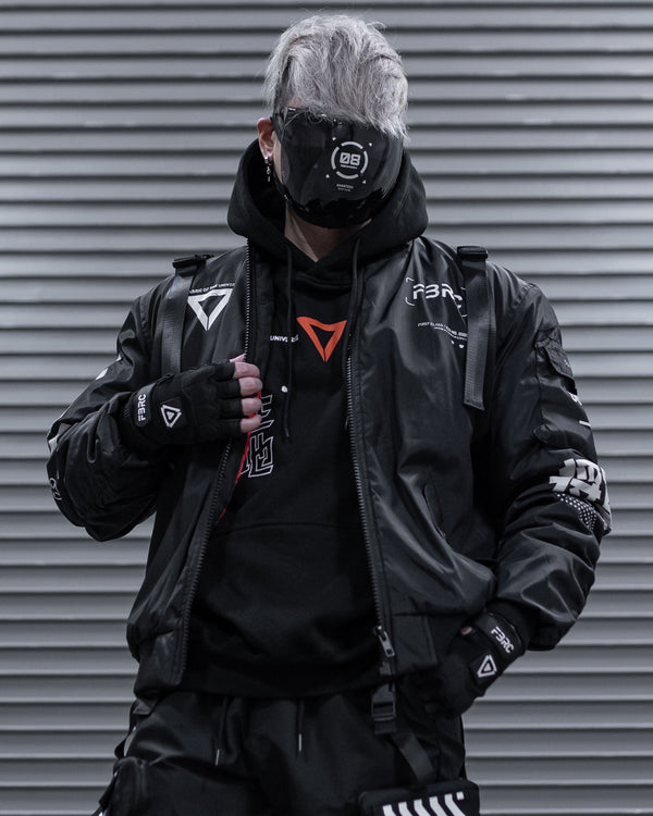 V3-3 Black Bomber Jacket