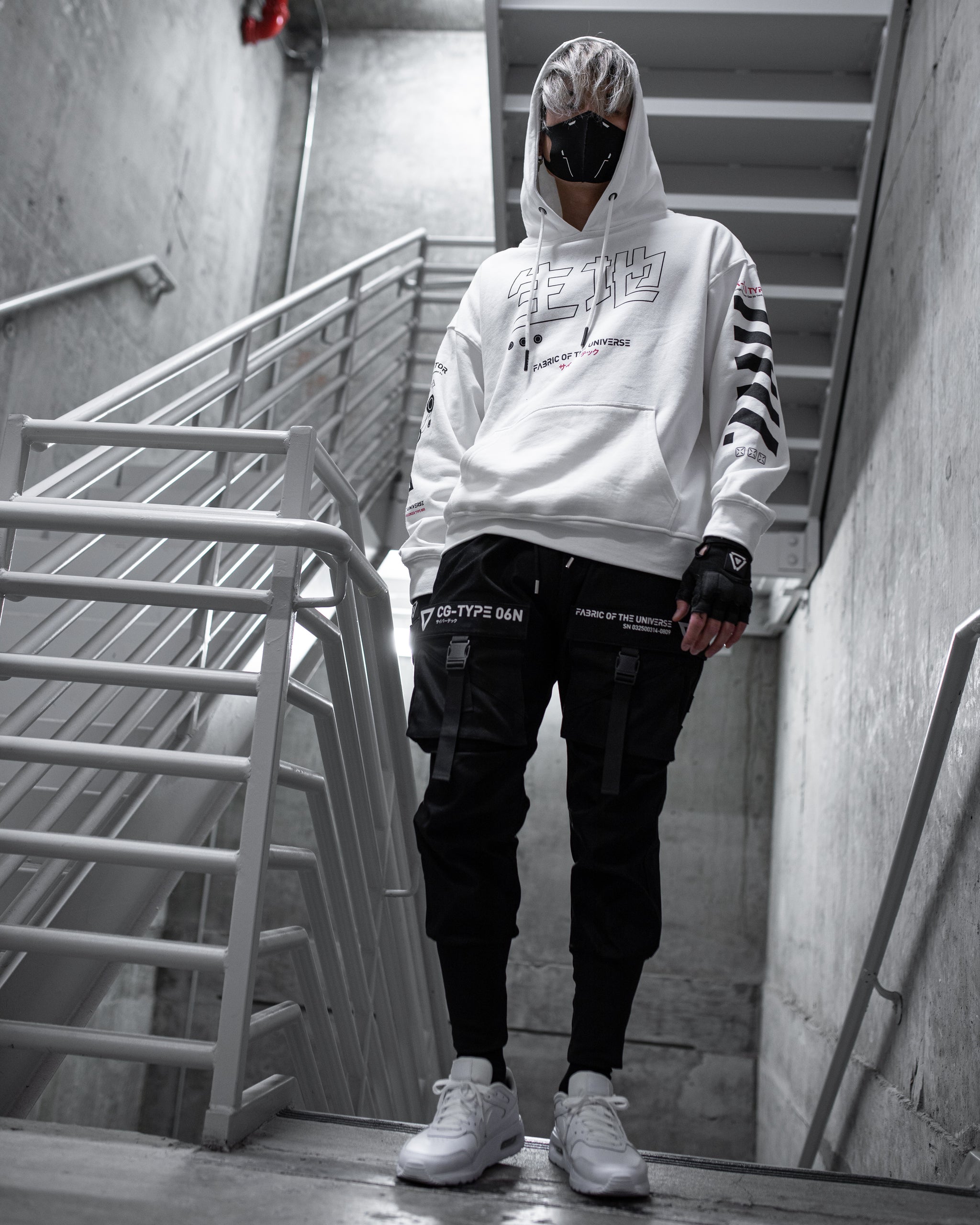 Fabric of the Universe V3-B1 Techwear Hoodie