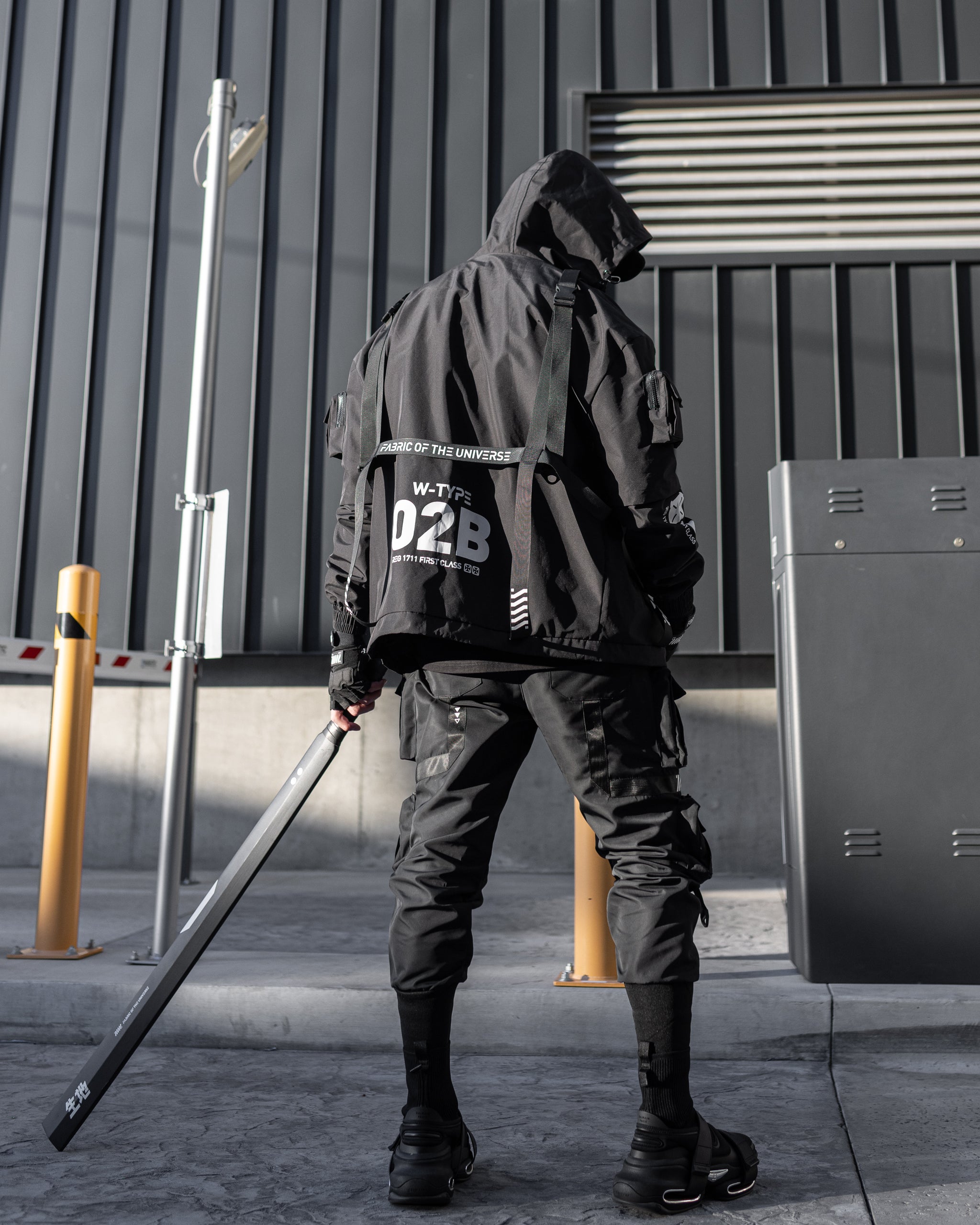 Fabric of the Universe® on Instagram: CG-Type 12X Pants are available New  windbreakers ETA end of June New chest bag update coming soon . . .  #fabricoftheuniverse #techwear #streetwear #cyberpunk #futureculture #fyp #