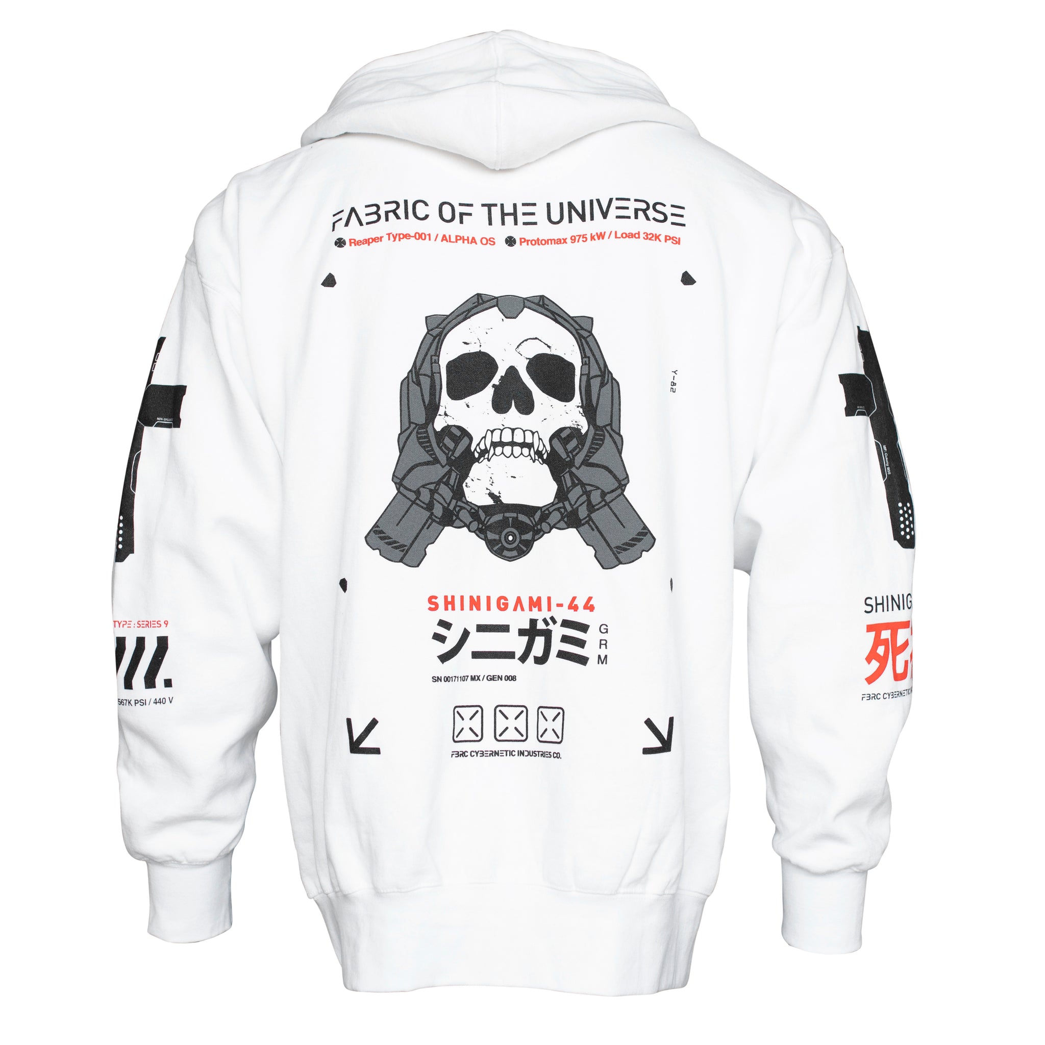 Fabric of the Universe V3-B1 Techwear Hoodie